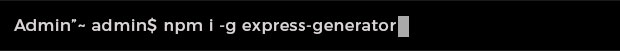 Express generator